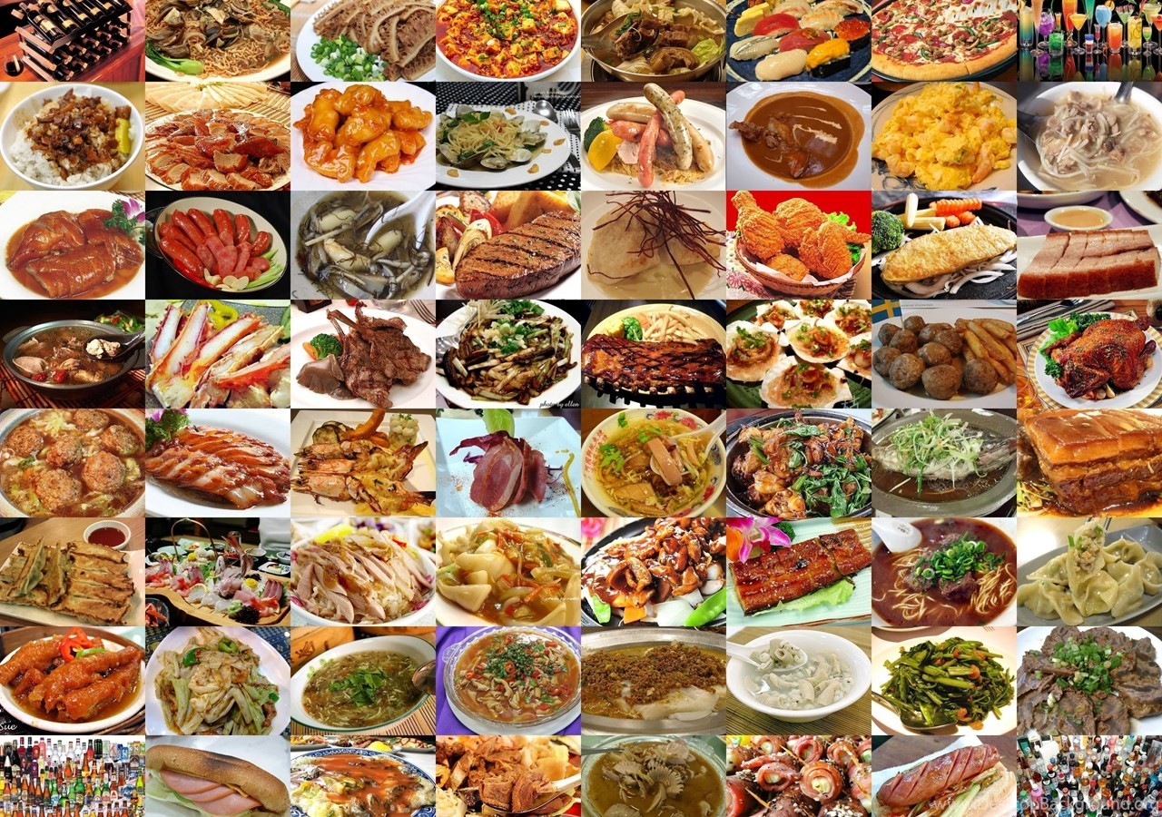 عکس لیست غذا