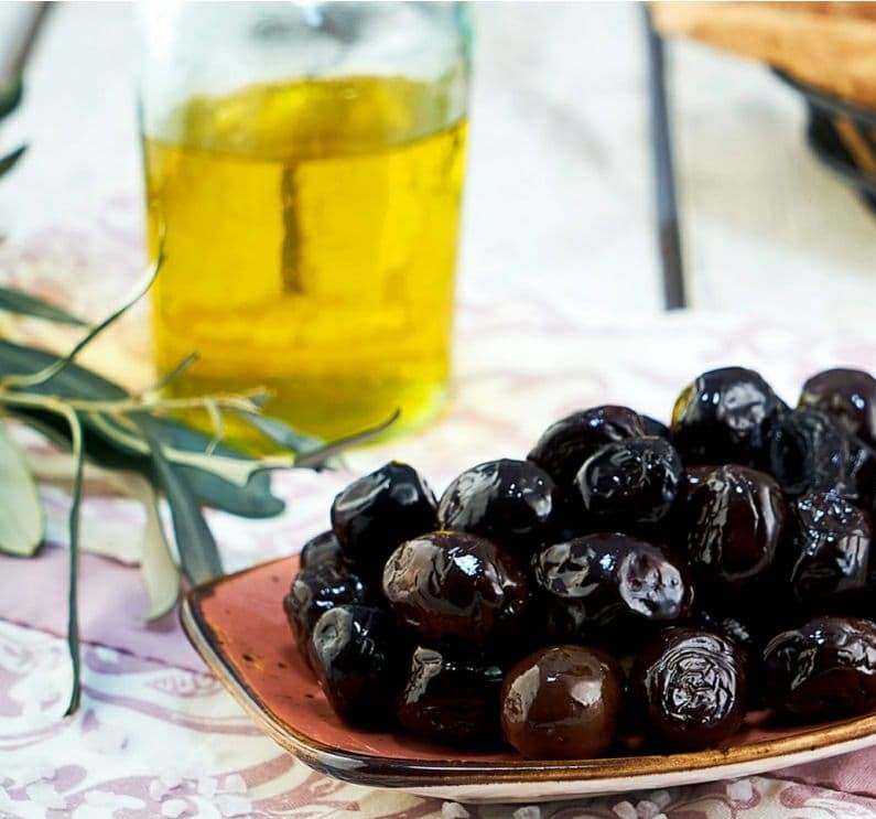 Properties of black olives