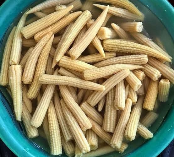 Pickled baby corn