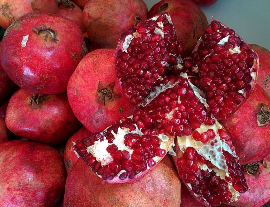 Properties of pomegranate peel