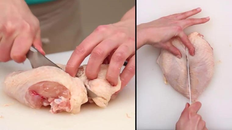 خرد کردن مرغ در 1 دقیقه اصولی و کاربردی 13 خرد کردن مرغ در 1 دقیقه اصولی و کاربردی