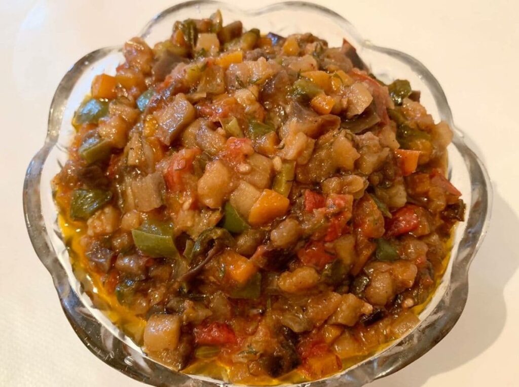 طرز تهیه ترشی بادمجان کبابی ساده