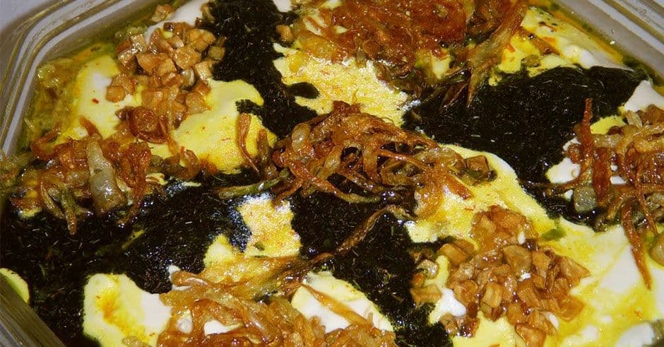 طرز تهیه حلیم بادمجون گیاهی