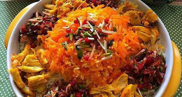 طرز تهیه هویج پلو مجلسی خوش عطر 5 طرز تهیه هویج پلو مجلسی خوش عطر
