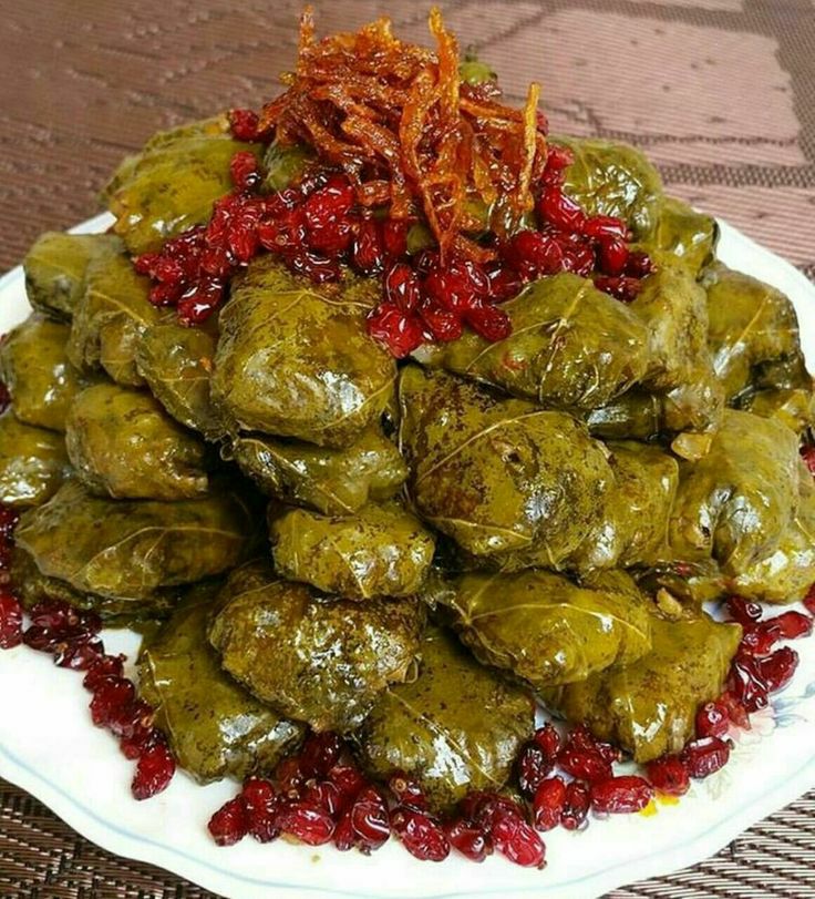 طرز تهیه دلمه برگ مو 7 طرز تهیه دلمه برگ مو