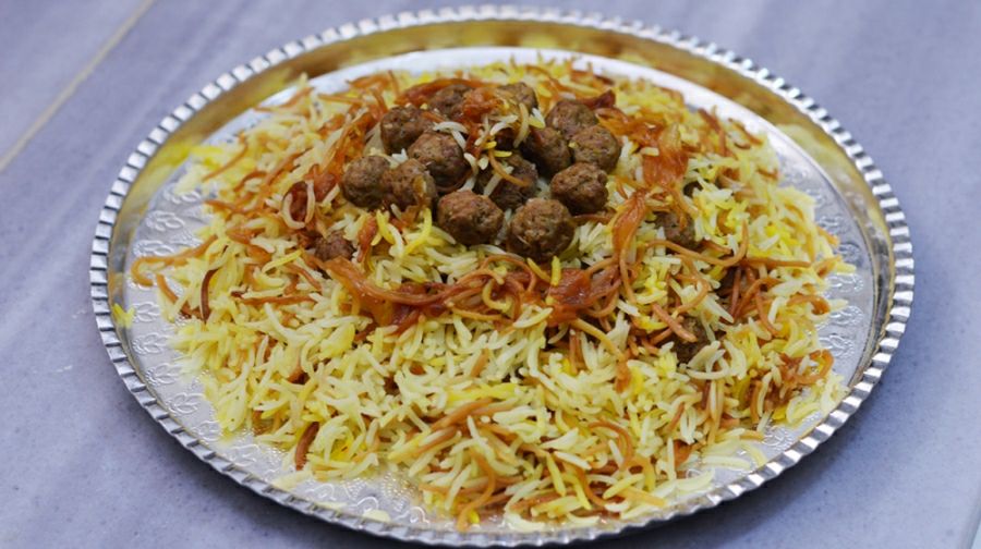 طرز تهیه رشته پلو