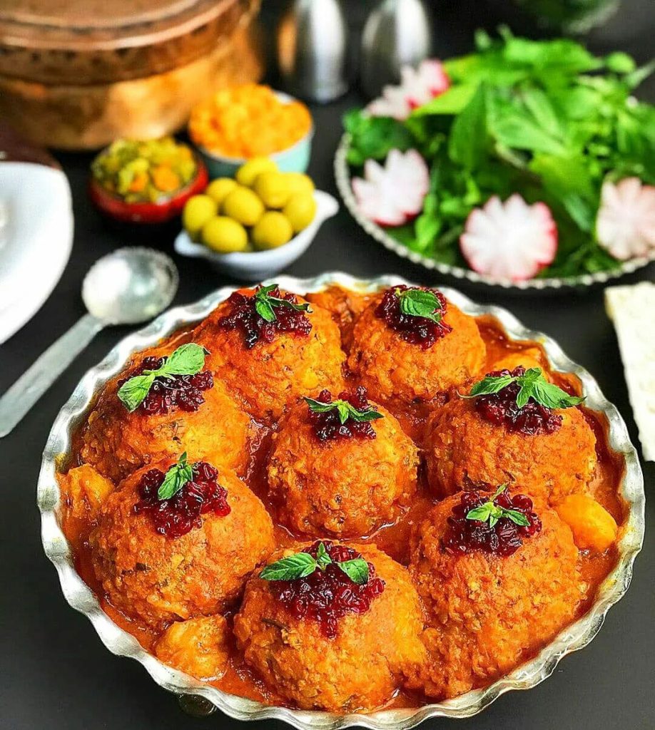 روش پخت کوفته تبریزی اصل
