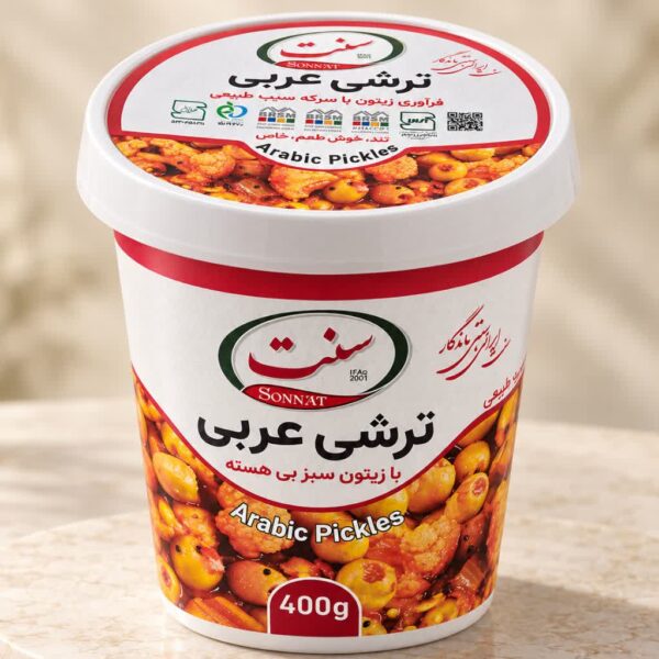 ترشی عربی لیوانی 400گرمی