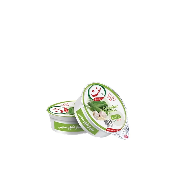 خیارشور اسلایس ویژه 100گرمی تعداد در کارتن 36عدد